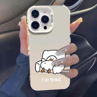 Vịt quay Ứng dụng iPhone 17/16/15pro Bạc 15/14/13pro Dễ thương 12/11 Đơn giản hàng ngày
