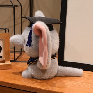 PLUS✨Tốt nghiệp Hoạt Hình Động Vật Voi Vịt Đồ Chơi Búp Bê Vịt Vàng Dễ Thương Plushie Voi Đồ Chơi Quà Tặng Cho Bé Gái Và Bé Trai Quà Tặng Tốt Nghiệp Sáng Tạo, Quà Tặng Sinh Nhật