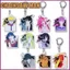 YT4 Máy Cưa Xích Người Móc Khóa Acrylic 6CM Anime Móc Khóa Túi Pendent Hai Mặt Móc Chìa Khóa Makima Power Denji Hayakawa Aki Gif