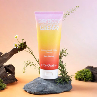 Kem Dưỡng Thể Trắng Da Body Five Grains MaxClinic Hàn Quốc, Giúp Cấp Ẩm, Dưỡng Trắng Nâng Tone Sonbeauty.