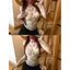 Ngọt Ngào Nhẹ Nhàng bm Hoa Nhỏ Cổ Chữ v Camisole Nữ Mùa Hè Phong Cách Mới Ren-Up Ren Khâu Bên Trong