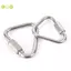 Tam Giác Carabiner Thép Không Gỉ Móc Khóa Snap Clip Móc Bule Vít Lo Đẹp