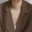 < Honeyba > Mùa Hè Đôi Kim Cương Giả Bướm Nelace Thời Trang Trắng Giả Ngọc Trai Choker Nelace Cho Nữ Bé Gái Trang Sức Tiệc Cưới Đẹp