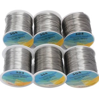 Dây inox 304 mềm các kích thước 0.3 0.4mm Mềm dẻo, dễ uốn, dễ tạo hình،Dễ dàng cắt theo kích thước mong muốn