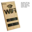 Linh hồn| Bảng trắng Mật khẩu Wifi Keo mật khẩu Wifi Ký hiệu mật khẩu Wifi bằng gỗ Ký hiệu mật khẩu Để bàn Bảng hiển thị mạng không dây cho nhà hàng Cafe Văn phòng Nhà Bar Ký túc xá – Dễ dàng