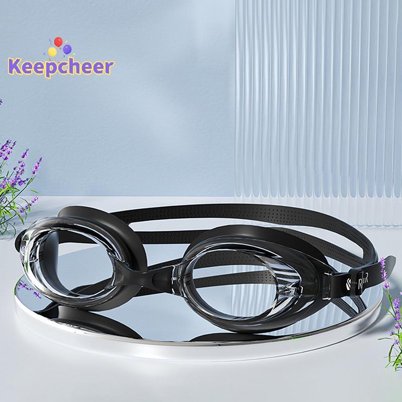 [Keepcheer] Kính bơi chống nước chuyên nghiệp Chống sương mù Bảo vệ tia cực tím Người lớn Nam Nữ Thanh niên Mới