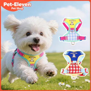 Mùa Hè Dobamine Chó Ngực Lưng Dây Xích Chó Nhỏ Chó Teddy Bichon Chó Con Dây Xích Chó Chống Chia Tay Đi Chơi Dây Đeo Cho Chó