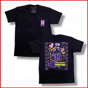 YB1 2026 BTS ARIRANG cotton tee album tour du lịch thế giới Áo thun SUGA J-HOPE JUNG KOOK 110cm-6XL BY1