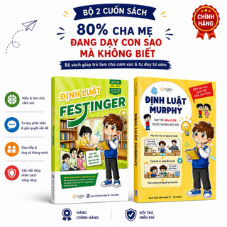 Sách - Combo 3 cuốn: Định luật Murphy + Định Luật Festinger + Kỷ luật tự giác