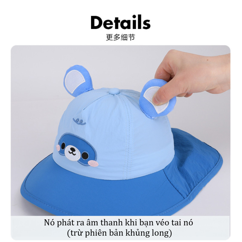 Mũ Trẻ Em Mùa Xuân Thu Mỏng – Phong Cách Che Nắng, Nhanh Khô, Mũ Nón Holiday Cho Bé, Phù Hợp Cả Nam Và Nữ