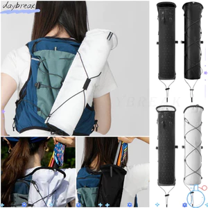 Túi lưu trữ cực đi bộ đường dài DAYBREAK, Túi cực leo núi màu trắng nhẹ, Thiết kế bên ngoài bền bỉ Di động Mở ba lô thể thao đi bộ