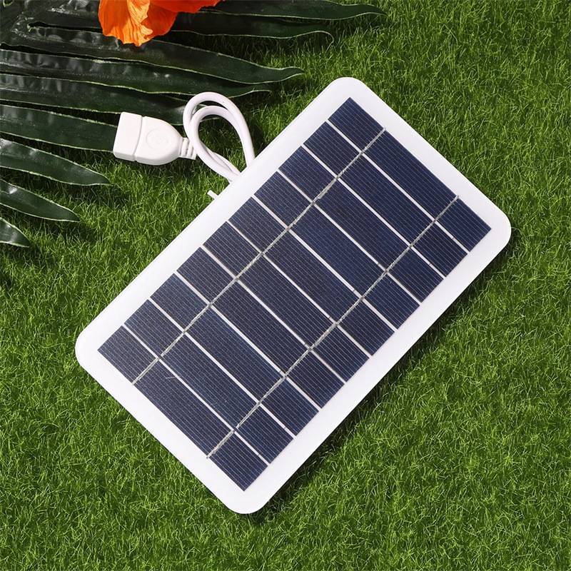 Newsmallbrains 2W Bảng Điều Khiển Năng Lượng Mặt Trời Với USB Chống Thấm Nước Đi Bộ Đường Dài Và Cắm Trại Pin Di Động Điện Thoại Di Động Sạc Ngân Hàng Bảng Sạc 5V NSB