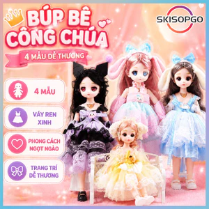 【SKISOPGO】Búp bê anime công chúa 30cm,Nhiều Phong Cách Khác Nhau,Có Khớp Cử Động Linh Hoạt,quà tặng Cho Bé Gái