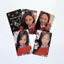 HT2 6 Cái / bộ BÉMONSTER × Kuromi LOMO Card AHYEON RAMI Bưu Thiếp Bộ Sưu Tập Ngôi Sao Ngoại Vi TH2