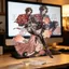 HT3 Nhận Dạng V Naiad Đứng Tấm Tù Nhân Edgar Valden Acrylic Đứng Ký Anime Để Bàn Trang Trí TH3