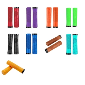 Yoo 1 Cặp Tay Cầm Hấp Thụ Sốc Thanh Bao Cao Su Thay Thế Xe Đạp Tay Cầm Tay Cầm Chống Thấm Nước Xe Đạp Leo Núi Tay Cầm
