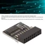 Mô-đun STABFOAM TPM2.0, Mô-đun bảo mật mã hóa nhẹ 18Pin, Mô-đun bảo mật nhỏ gọn thực tế cho Windows