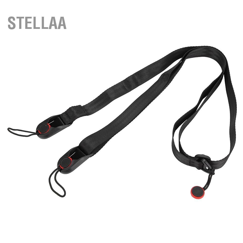 Stellaa Stellaa Đa Năng Bền Có Thể Điều Chỉnh Máy Ảnh Đeo Vai Cổ Cổ Tay Dây Đai Chống Trượt