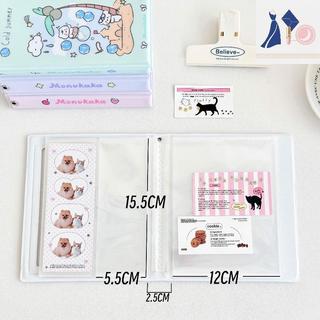 [BB] Album gian hàng ảnh hoạt hình Album ảnh thần tượng với dung tích 20 trang trong suốt Album Para Fotografias Photocard Supplies [VN]