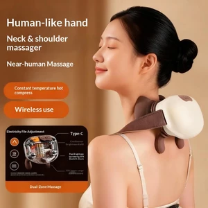 Máy massage vai gáy đa năng có chức năng sưởi ấm, nhào nặn, dùng tại nhà