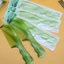 【Roshy】lược chải tóc bằng nhựa lược chải tóc mượt màu ngọc bích Lược gân bò dày dặn bền chắc