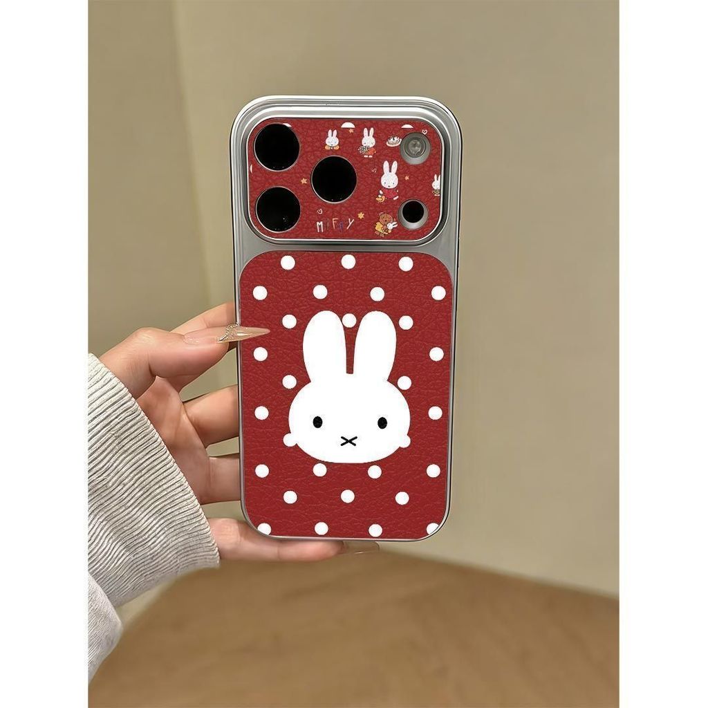 Vỏ lưng điện thoại họa sóng chấm mềm mại cửa sổ lớn phù hợp iPhone 17, 16 Pro Max, 15,