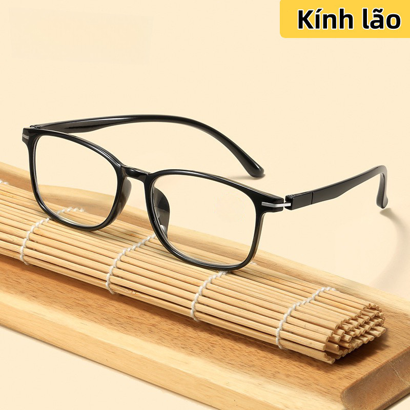 【COD】Kính lão gọng nhẹ, độ nét cao, đủ độ viễn, unisex mã H5008, thiết kế thời trang, tặng kèm hộp đựng cứng.