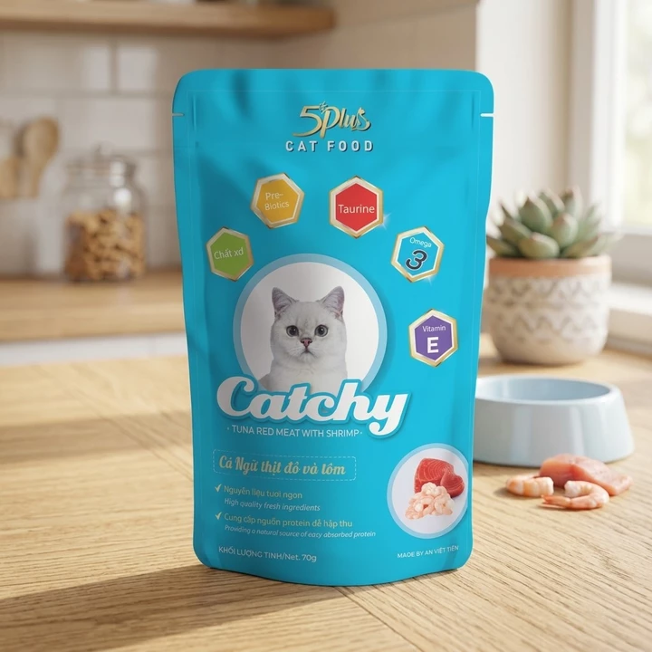 Combo Cat Wet Food Catchy x70g – 70 g – 7