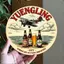 CIFbuy Vintage Kim Loại Bia Ký Retro Trang Trí Tường Cho Quán Bar Man Cave Garage