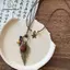 Nhíp cổ điển boho với kim loại và lông vũ, dây xích mặt dây chuyền handmade dành cho nữ