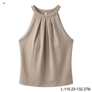 Nữ Áo Tank Top CottonSlimFit Plus Size, Dây Điều Chỉnh Phù Hợp Tập Yoga Và Mặc Thường Ngày