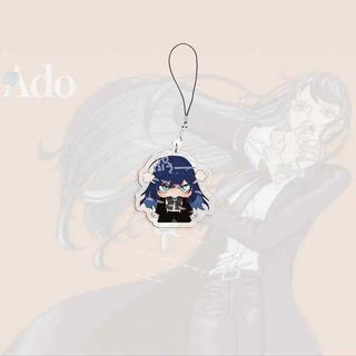Acrylic Japanese singer Ado Mobile Phone Charms Ado Small Pendant Phone Chain Keychain accessories Fans Gifts