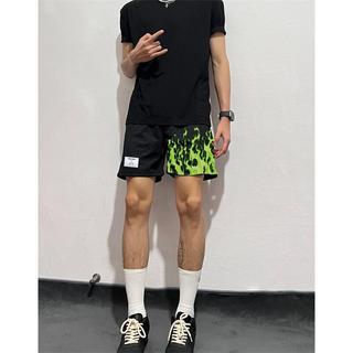 Quần short bóng rổ nam phong cách Mỹ, thoáng khí nhanh khô, phù hợp cho việc đi chơi hàng ngày và luyện tập thể thao.