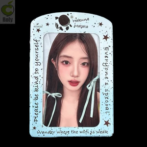 Giá đỡ Photocard ROLY, Vỏ bảo vệ hình ảnh PVC A4, Giá đỡ thẻ ảnh khổng lồ thần tượng Hàn Quốc đầy màu sắc hợp thời trang dành cho người hâm mộ
