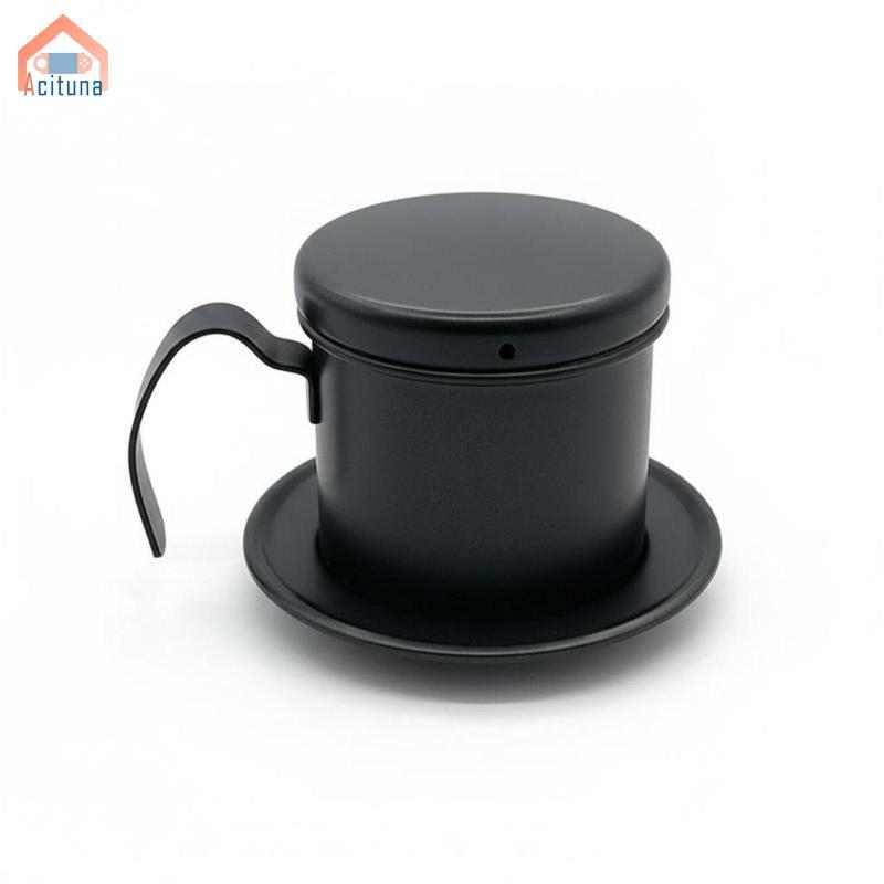 Máy nhỏ giọt cà phê bằng thép không gỉ chuyên nghiệp Acuuna Bộ lọc Phin Bộ lọc lưới mịn cho cà phê hương vị đậm trong du lịch văn phòng