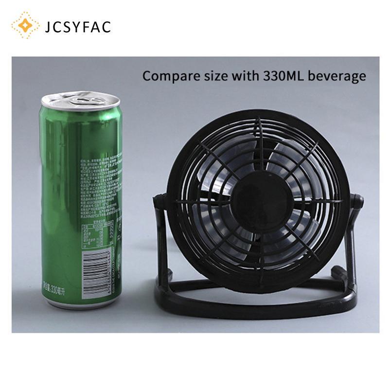 JCSYFAC Xoay Được 4 Inch USB Để Bàn Mini Làm Mát Im Lặng Quạt Cho Văn Phòng Laptopputer Notebook PC Mùa Hè Không Khí Mới