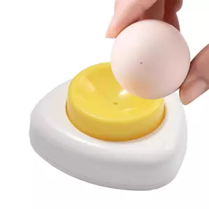 Dụng cụ xỏ lỗ cho trứng luộc cứng Dụng cụ xỏ lỗ vỏ trứng chống nứt Dụng cụ xỏ lỗ vỏ trứng nhà bếp có mặt sau từ tính jiwvn