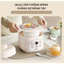 Nồi Nấu Cháo Chậm Cho Bé Đa Năng 0.8L Bear EST- 085DH, Kèm Lồng Hấp, Hẹn Giờ, Cách Thủy, BH 18 Tháng