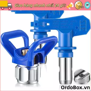 ORDOBOX 3 Miếng Phun Sơn Không Khí Đầu Phun, Đầu Phun Bằng Thép Không Gỉ Xanh, Tranh Thay Thế Không Khí Phun Sơn Đầu Phun