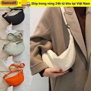 Túi đeo vai ESSENCEH Túi đeo chéo di động Hobos thông thường thời trang