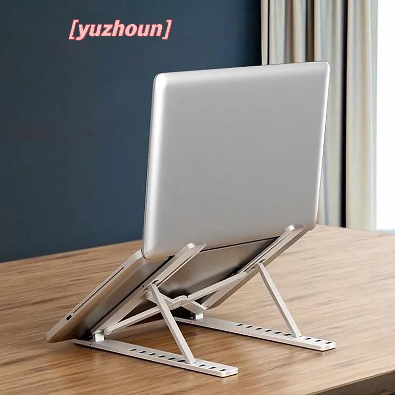 [yuzhoun] Giá đỡ đa năng có thể điều chỉnh cho laptop/máy tính bảng/điện thoại, đế làm mát chống trượt, gập gọn