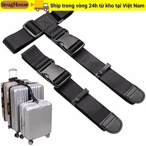 Đai đóng gói hành lý SNUGHOUSE, Dây đeo hành lý chống thất lạc có thể điều chỉnh, Dây buộc di động Dây buộc hành lý cố định Phụ kiện du lịch
