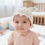 WANYEDI Mũ không vành sơ sinh, Mũ len mỏng thoáng khí, Thời trang mềm mại dễ thương hoa cho bé Sunhat Xuân hè