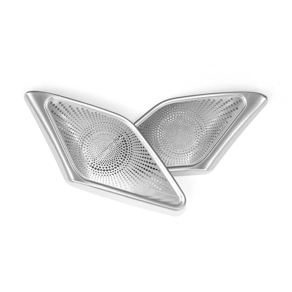 Dành Cho Xe Kia Sorento MQ4 2021 2022 2023 2024 2025 2026 Một Trụ Cột Loa Vỏ Thép Không Gỉ Chrome Âm Thanh Sừng Viền Trang Trí Nội Thất Phụ Kiện Xe Hơi