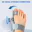 Bunion Corrector hoạt động trên cả bàn chân trái và chân phải dành cho nam nữ
