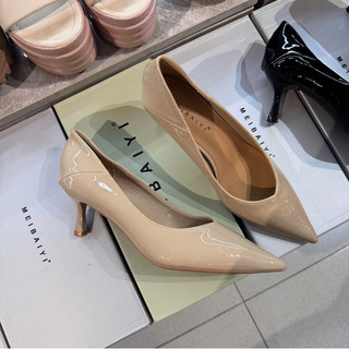 Gót Bích Nhọn Bóng Hàng Nhập QC Fullbox/Mieo Shoes G1482 G1483 G1487