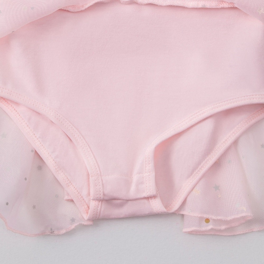 HOBBYIN Ballet TuTu Đầm, Dây Đeo chéo ngắn tay Váy ba lê bé gái, Váy hoàng tử chuyên nghiệp Puffy Sequin Ballet Performance Trang phục tập thể dục