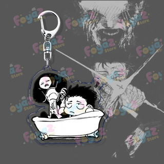 Higuruma Anime Keychain Accessories Bag Charm Jjk Hiromi Higuruma Sunflower Manga Keyrings Fans Freinds Gifts