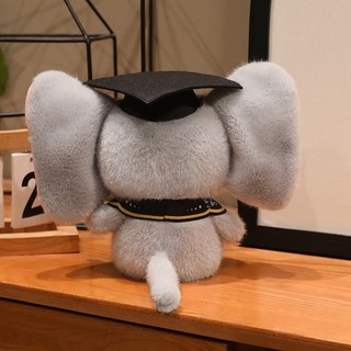 PLUS✨Tốt nghiệp Hoạt Hình Động Vật Voi Vịt Đồ Chơi Búp Bê Vịt Vàng Dễ Thương Plushie Voi Đồ Chơi Quà Tặng Cho Bé Gái Và Bé Trai Quà Tặng Tốt Nghiệp Sáng Tạo, Quà Tặng Sinh Nhật