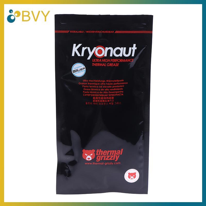 BVY 5.5g Thermal Grizzly Kryonaut Extreme KE Thermal Paste cho CPU / GPU Cooler Mỡ silicon làm mát dung tích lớn.